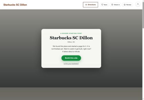 Preview of your live website