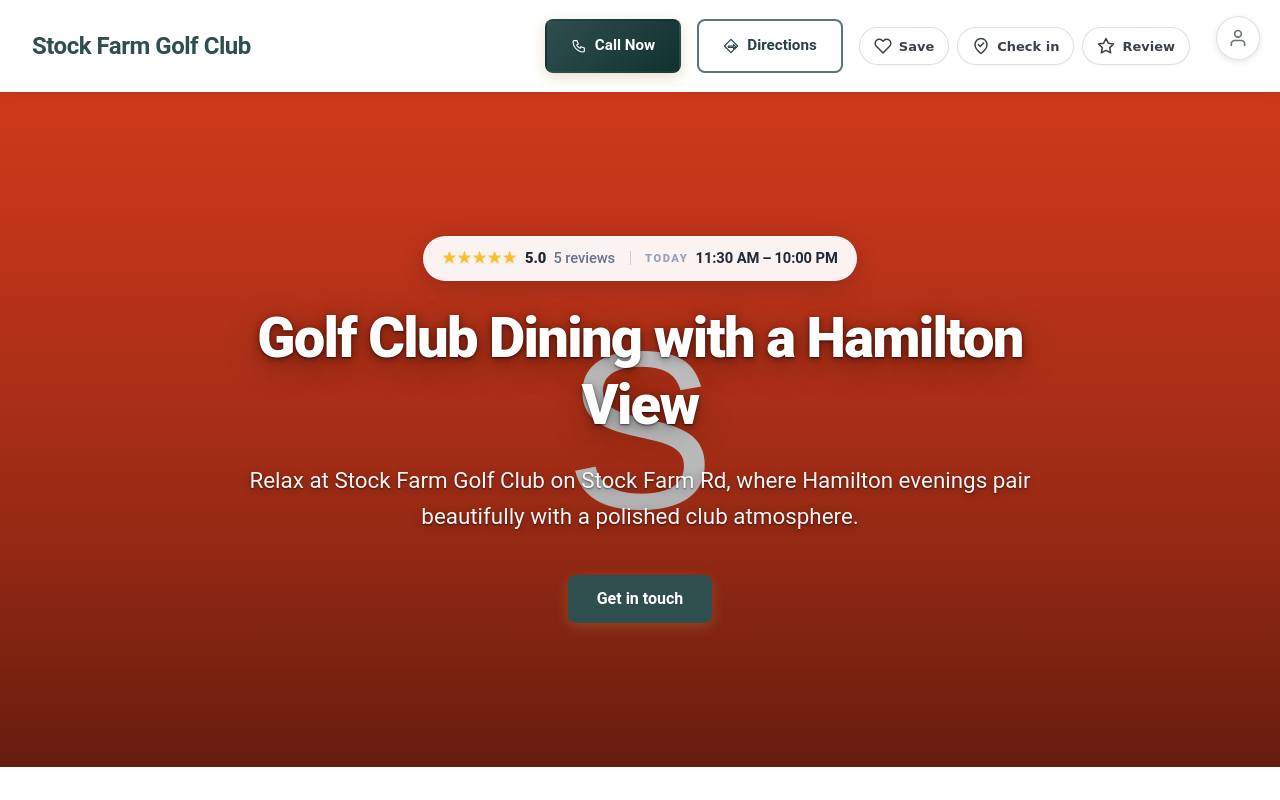 Preview of your live website