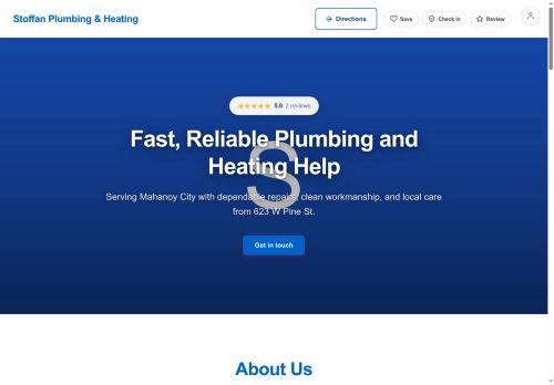 Preview of your live website