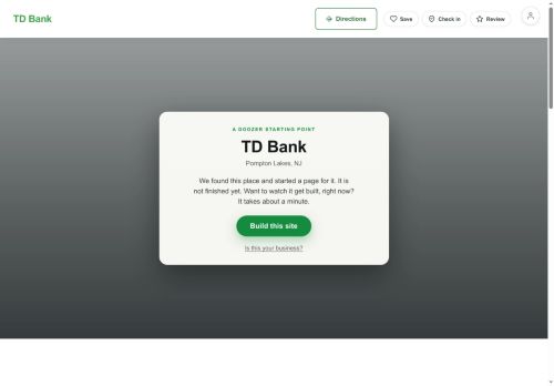Preview of your live website