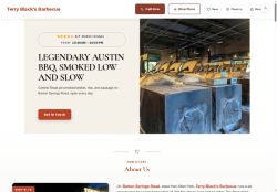 Preview of your live website