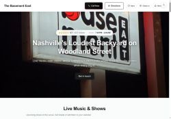 Preview of your live website