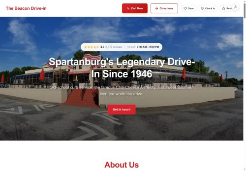 Preview of your live website
