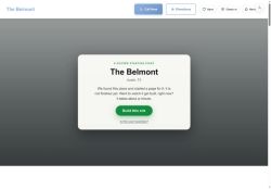 Preview of your live website