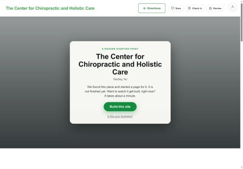 Preview of your live website