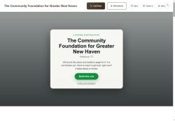 Preview of your live website