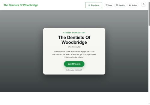 Preview of your live website