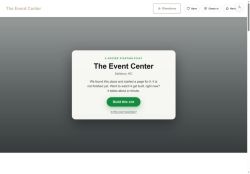 Preview of your live website