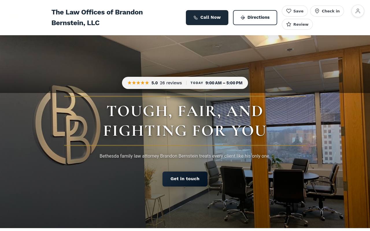 Preview of your live website