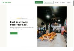 Preview of your live website