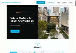 Preview of your live website
