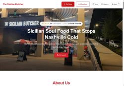 Preview of your live website