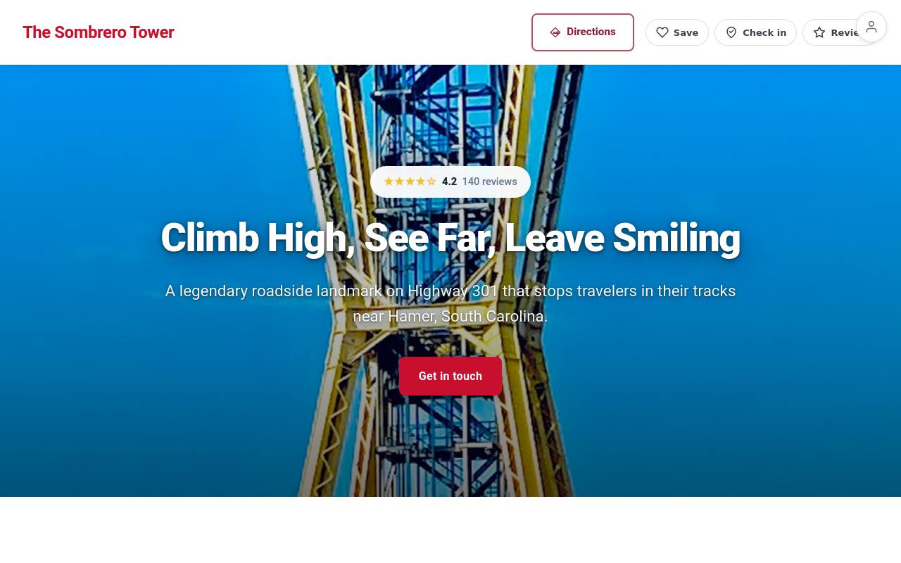 Preview of your live website