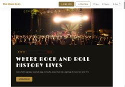 Preview of your live website