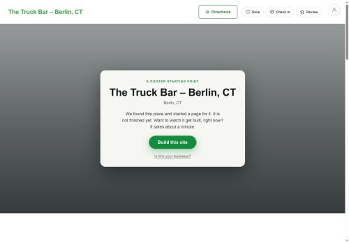 Preview of your live website