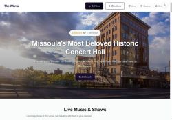 Preview of your live website