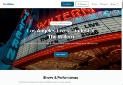 Preview of your live website