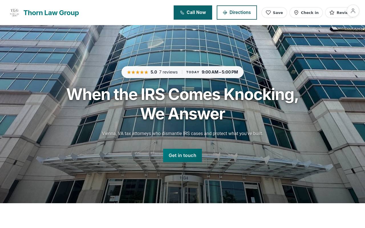 Preview of your live website