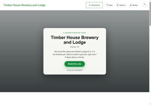 Preview of your live website