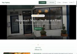 Preview of your live website
