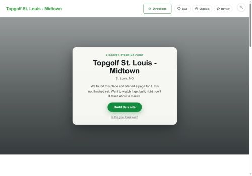 Preview of your live website