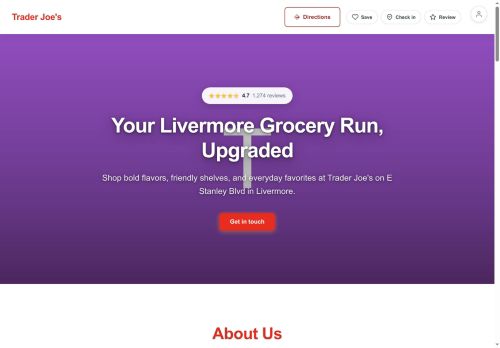Preview of your live website