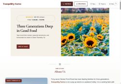 Preview of your live website