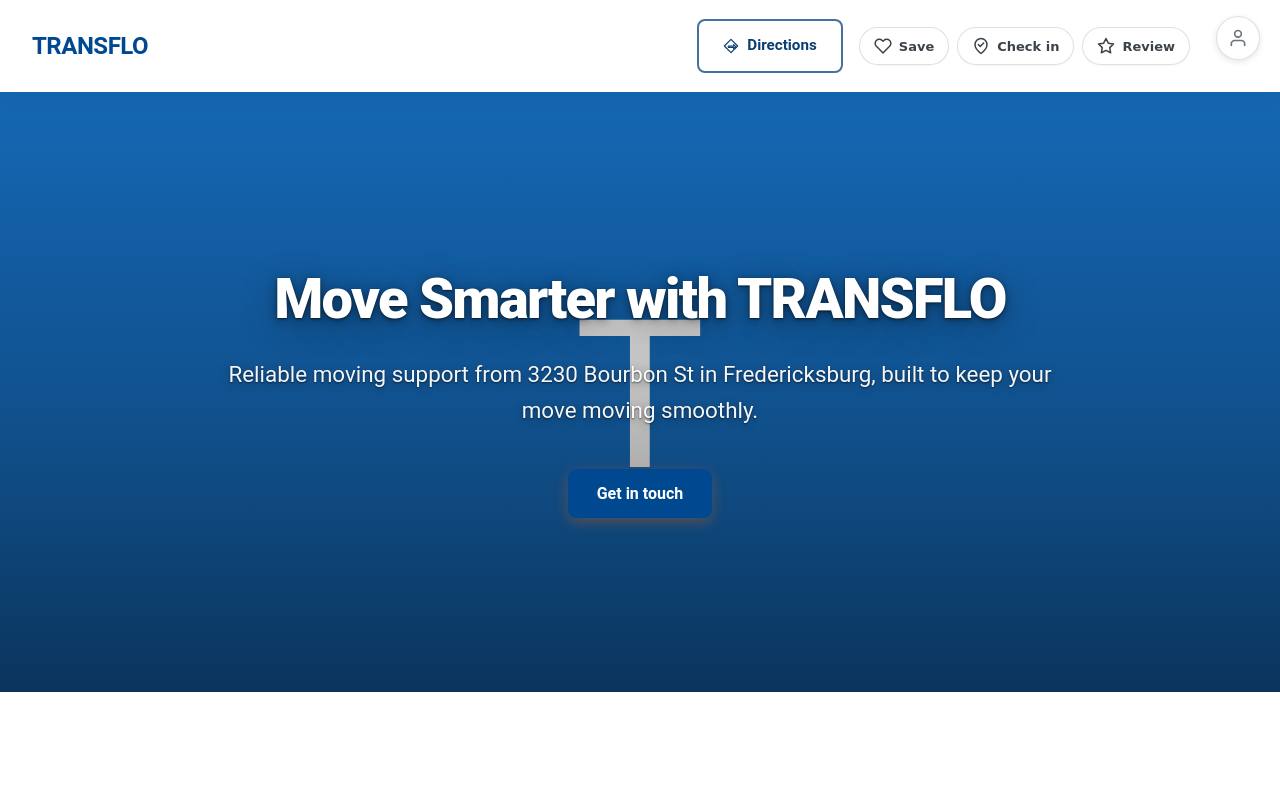 Preview of your live website
