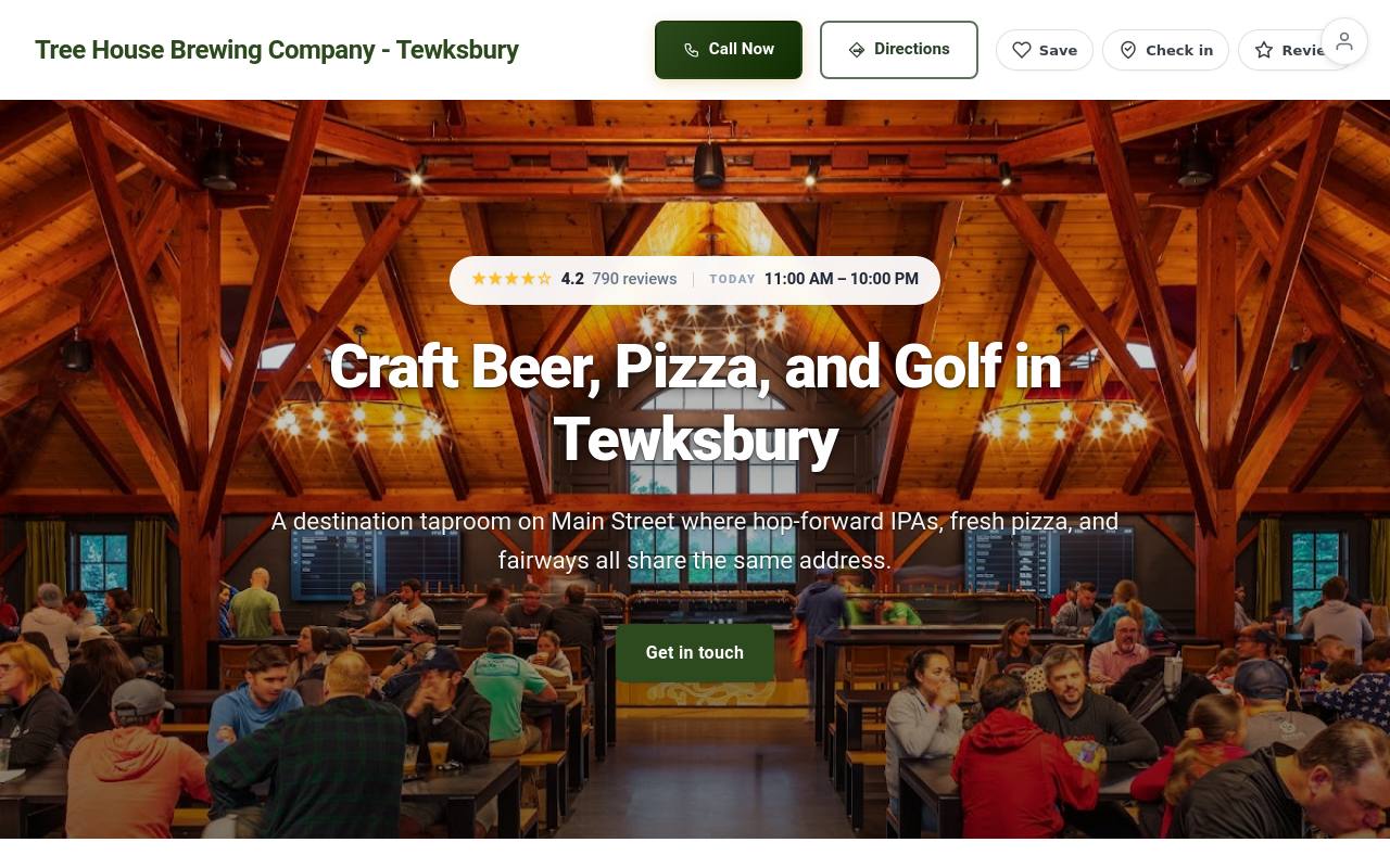 Preview of your live website