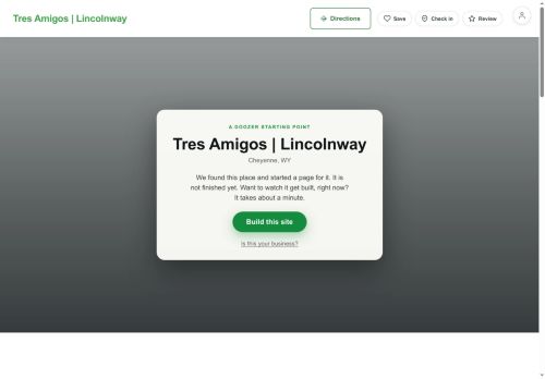 Preview of your live website