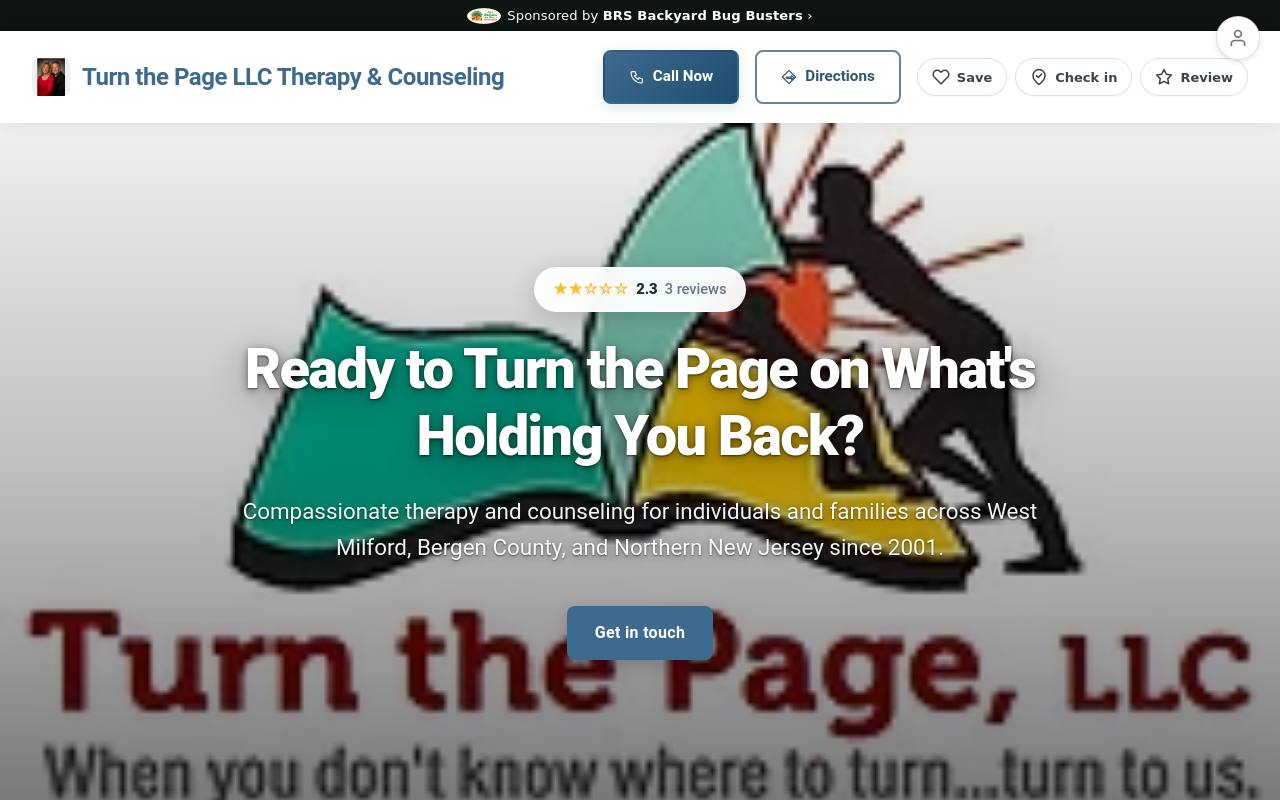 Preview of your live website