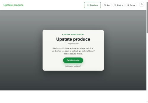 Preview of your live website