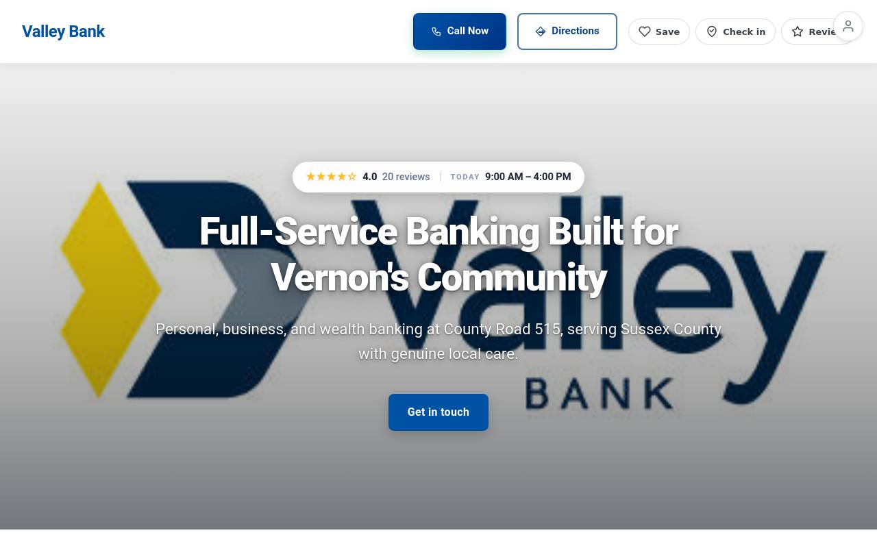 Preview of your live website
