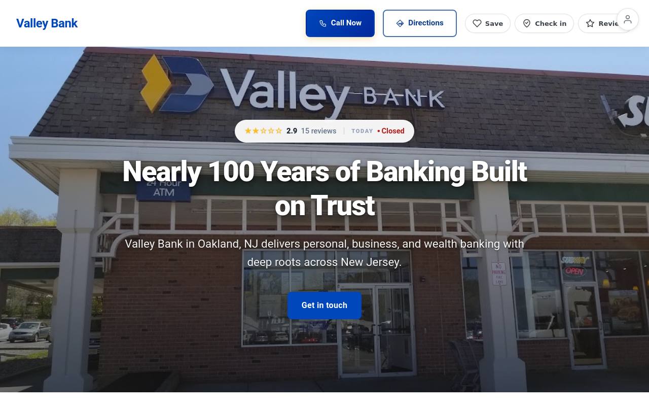 Preview of your live website