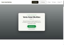 Preview of your live website