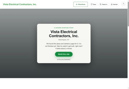 Preview of your live website