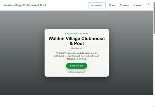 Preview of your live website