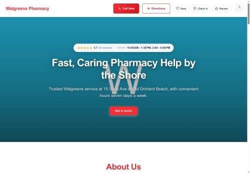 Preview of your live website