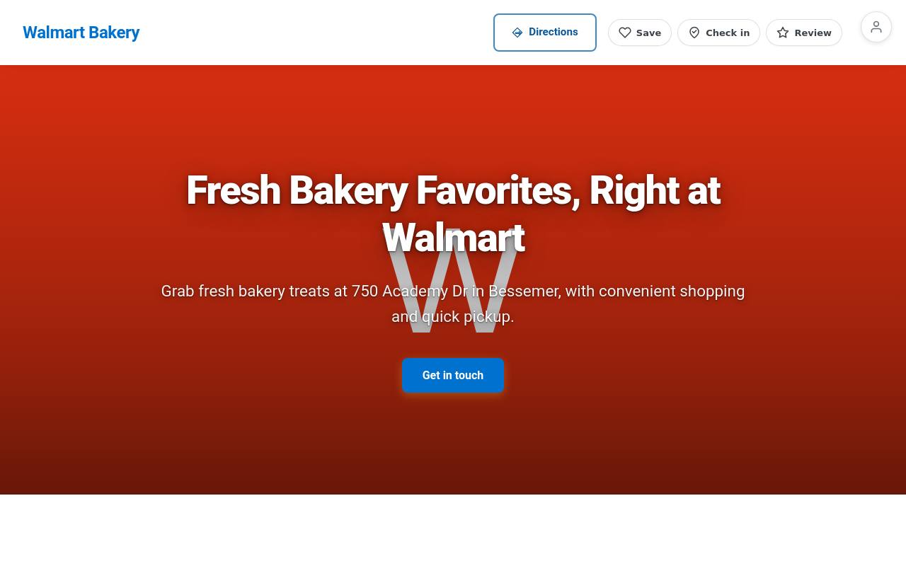 Preview of your live website