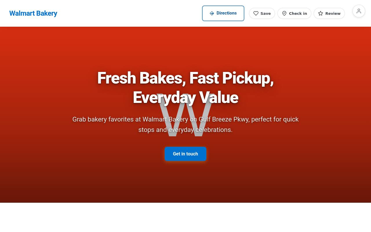 Preview of your live website