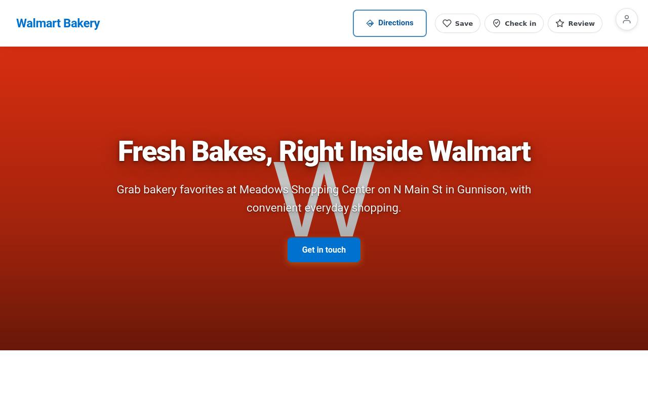 Preview of your live website