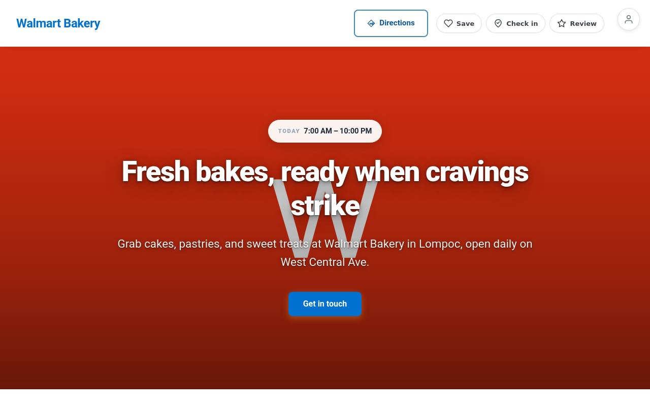 Preview of your live website