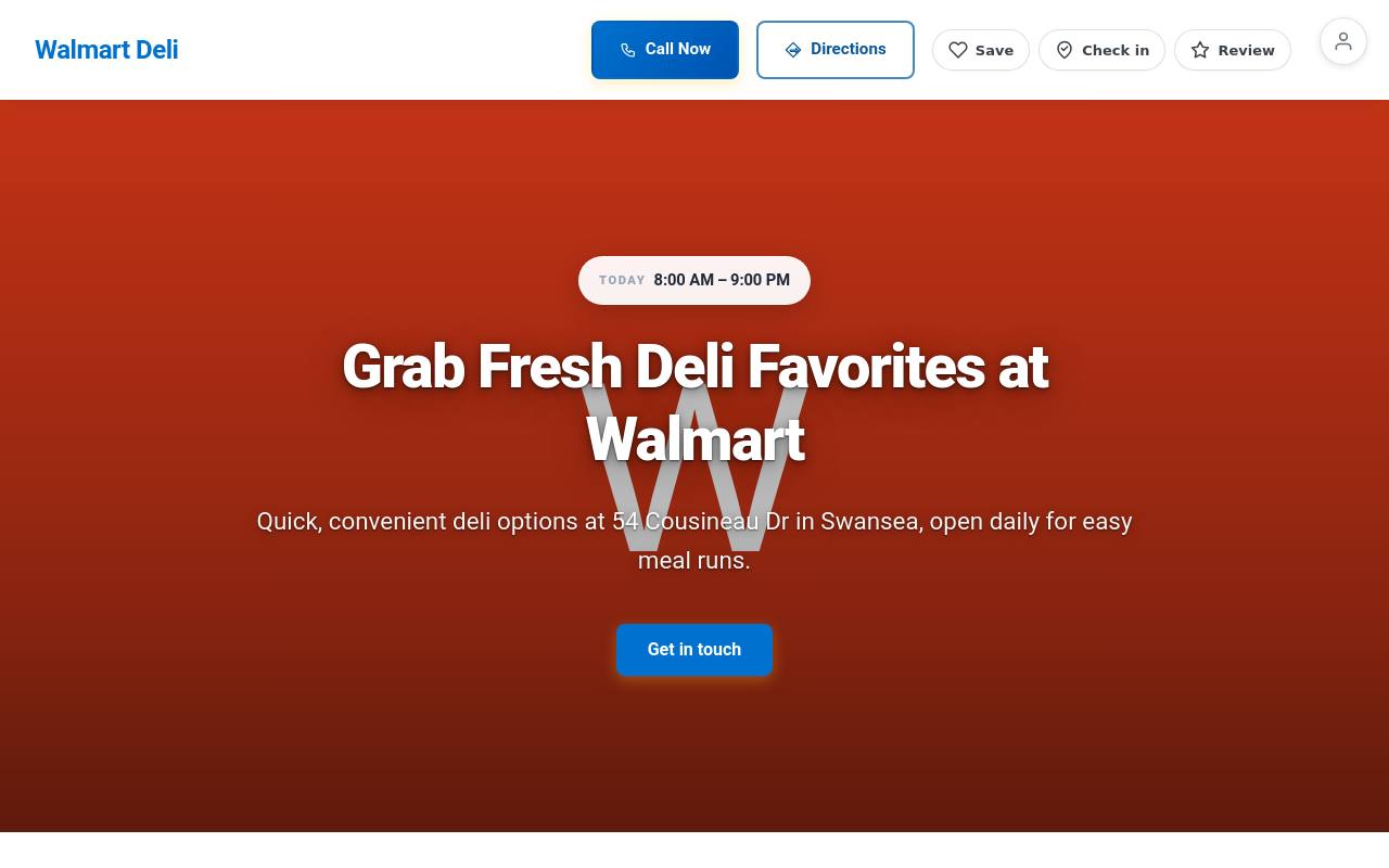 Preview of your live website