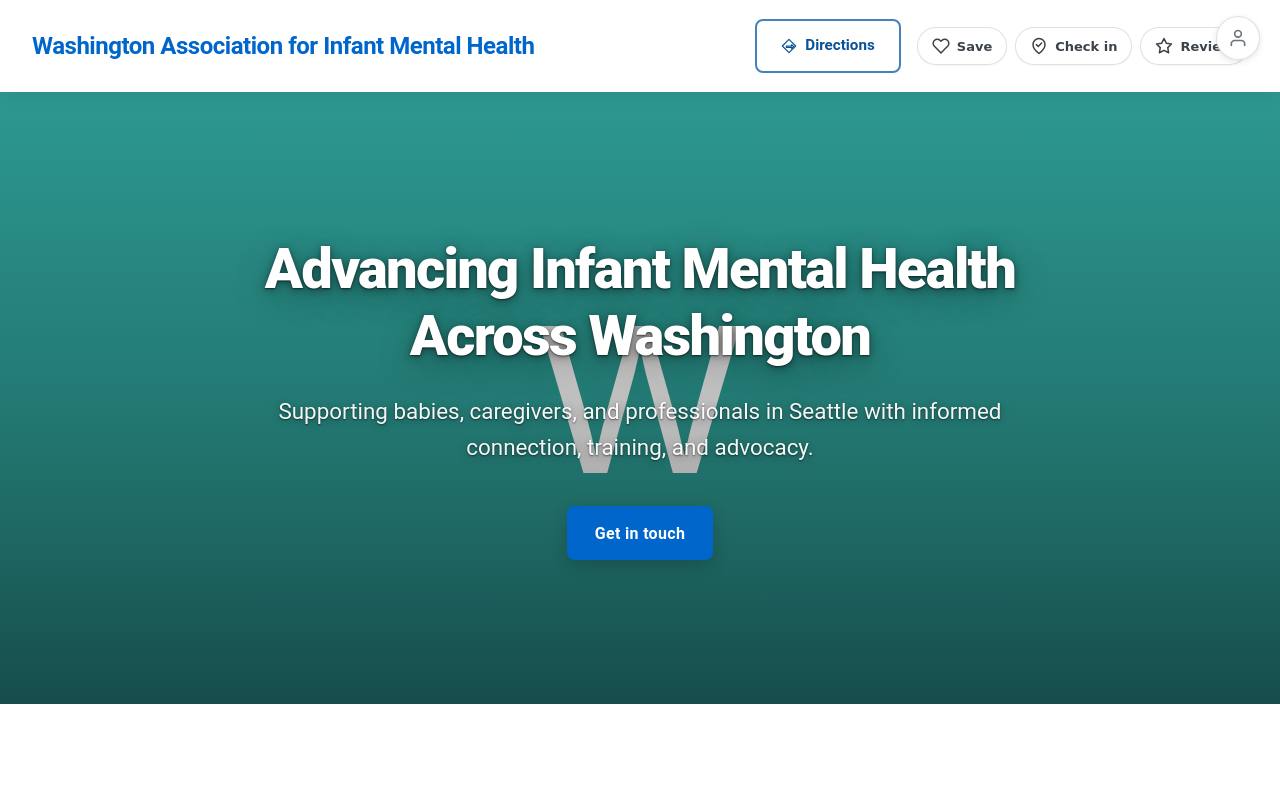Preview of your live website