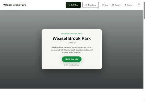 Preview of your live website
