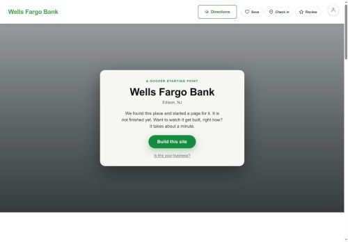 Preview of your live website