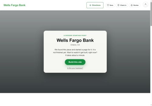 Preview of your live website