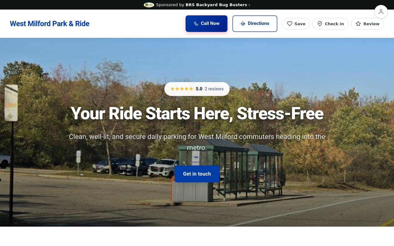 Preview of your live website