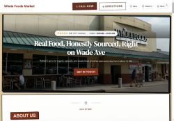 Preview of your live website