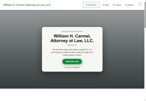 Preview of your live website